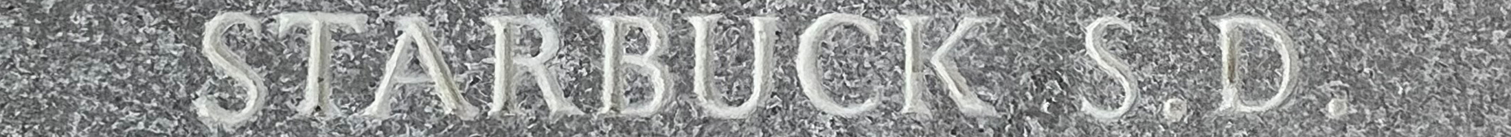 Sgt Sydney Dennis Starbuck<br /><br /><br />missing -  August 15th, 1944<br /><br /><br />No Known Grave<br /><br /><br />Commemorated: Runnymede Memorial, Surrey, England<br /><br /><br />Panel: 238